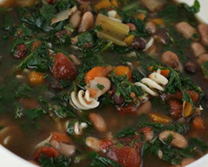 Traditional Minestrone Soup Slow Cooker