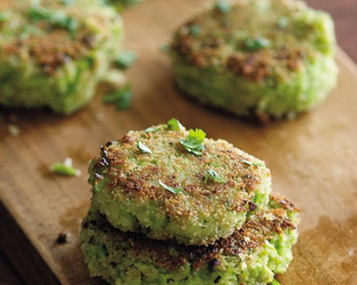 Crispy Edamame Fritters