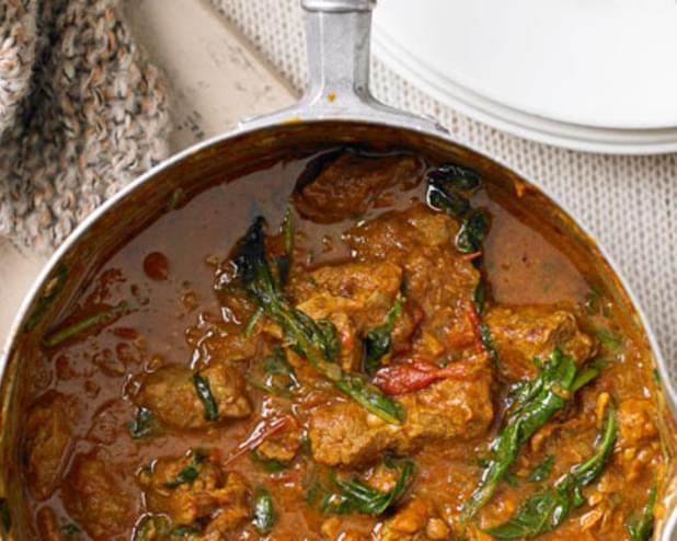 Lamb And Spinach Curry