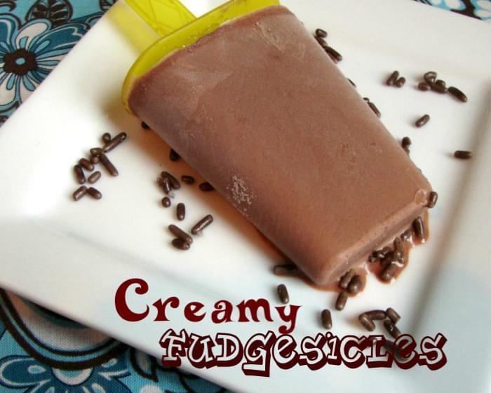 Fudgesicles and Chocolate Ice Cubes