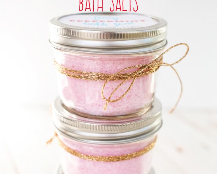 Fizzy Peppermint Bath Salts