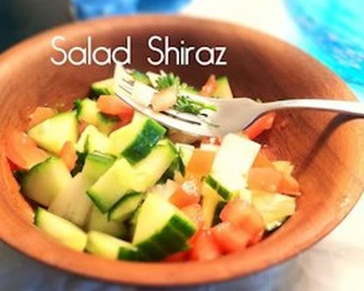 Salad Shiraz (Persian Tomato and Cucumber salad)