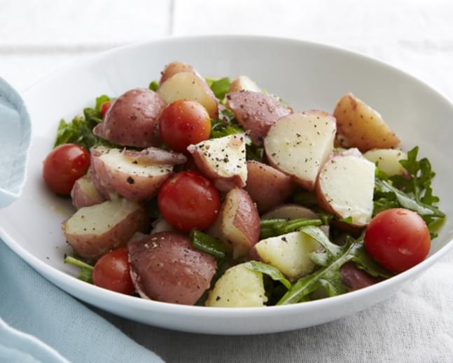 Potato Salad with Arugula and Tomato