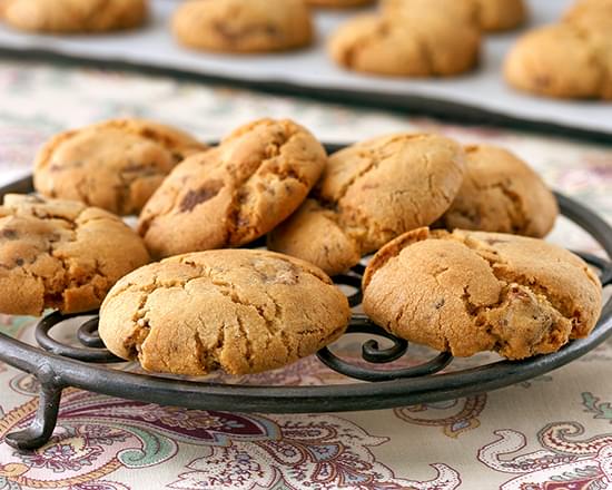 Coffee Choc-Chip Biscuits