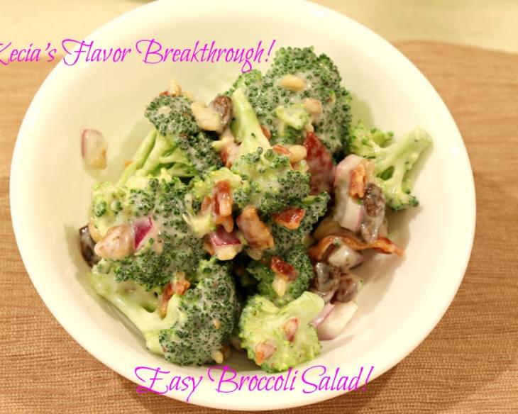 Easy Broccoli Salad!