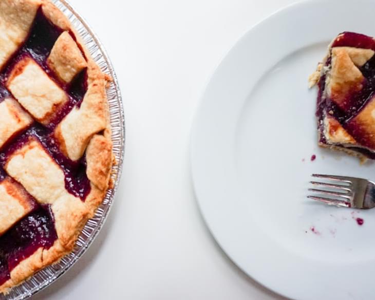 Concord Grape Pie