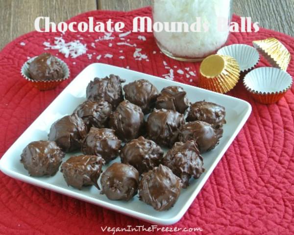 Chocolate Coconut Mounds Candy