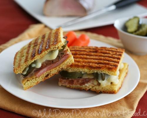 Pressed Cubano Sandwiches - Low Carb and Gluten-Free