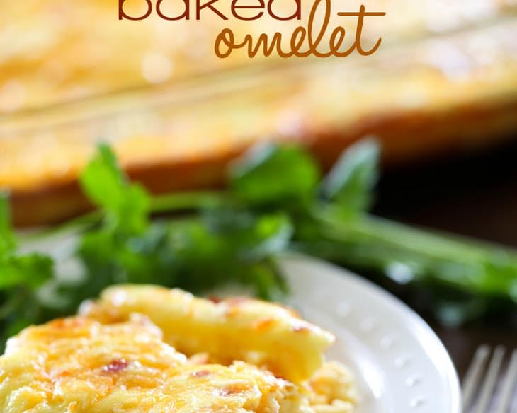 Baked Cheese Omelet