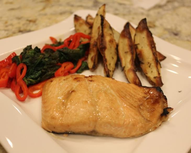 Sweet and Spicy Salmon Fillets