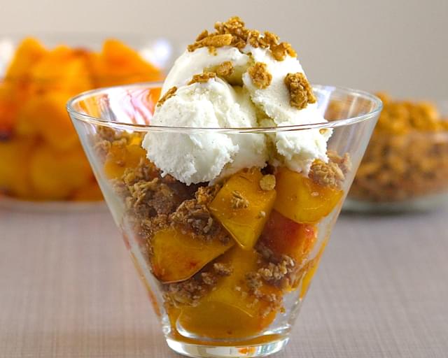 Quick and Easy Peachy Dessert