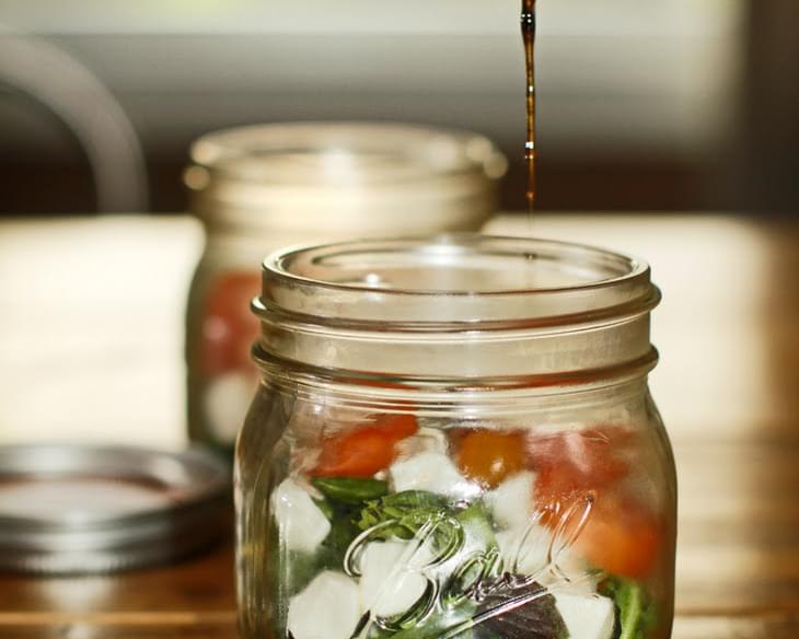 Caprese Salad in a Jar