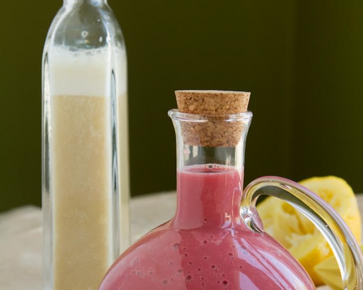 Oil-free Raspberry Salad Dressing