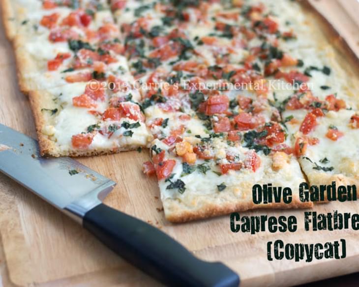 Olive Garden Caprese Flatbread (Copycat)
