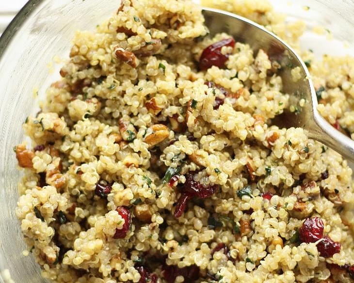 Cranberry-Pecan Quinoa Salad