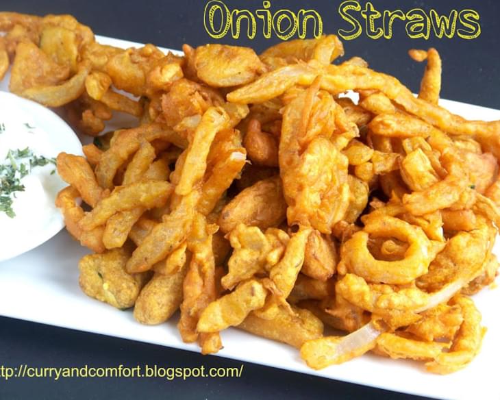 Onion Straw Fritters