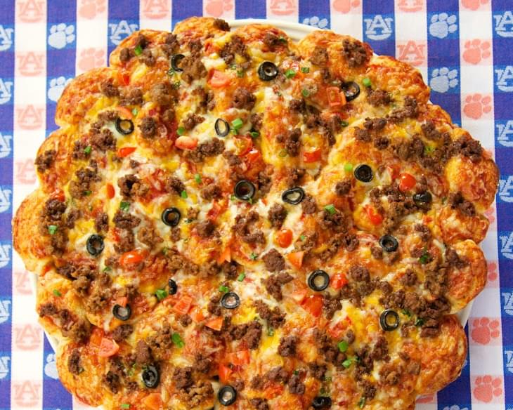 Mexican Pull-Apart Pizza