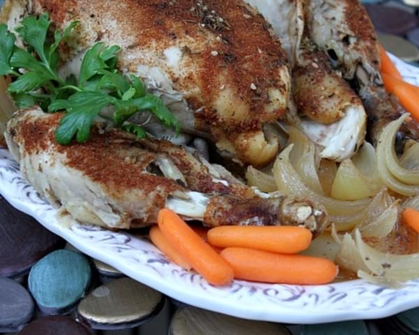 The Best Whole Chicken in the Slow Cooker