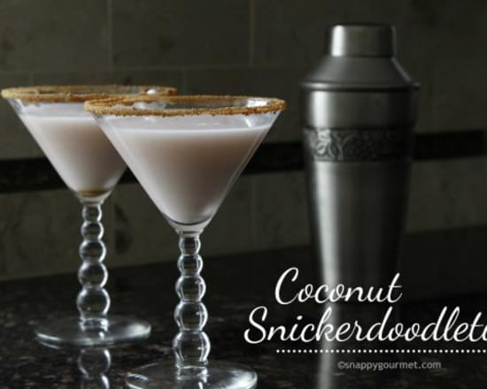 Coconut Snickerdoodletini Cocktail