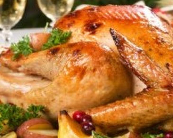 Brined, Roasted Holiday Turkey