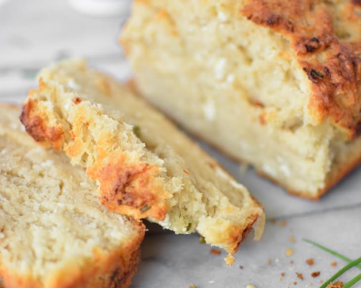 Goat Cheese and Chive Beer Bread
