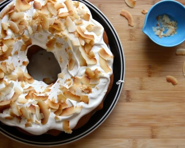 White Bean Bundt Cake