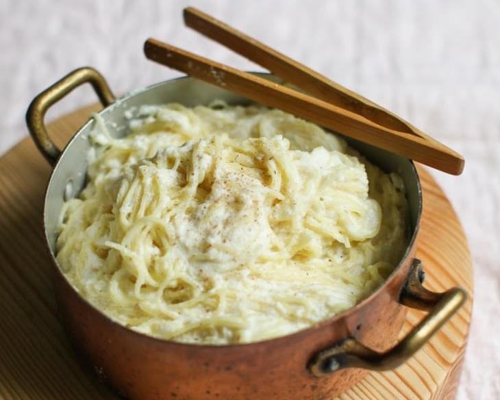 10-minute Creamy Cauliflower Capellini