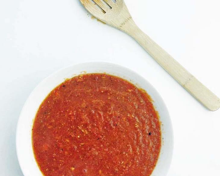 Slow Cooker Fresh Tomato Sauce
