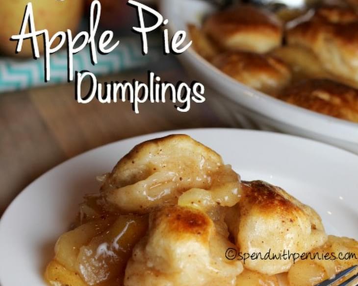 Apple Pie Dumplings! (2 Ingredients!)