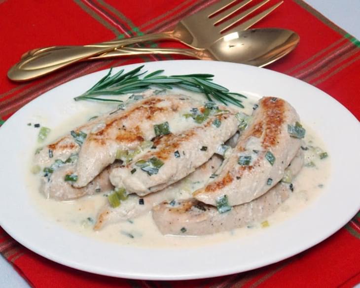 Chicken with Rosemary Sauce