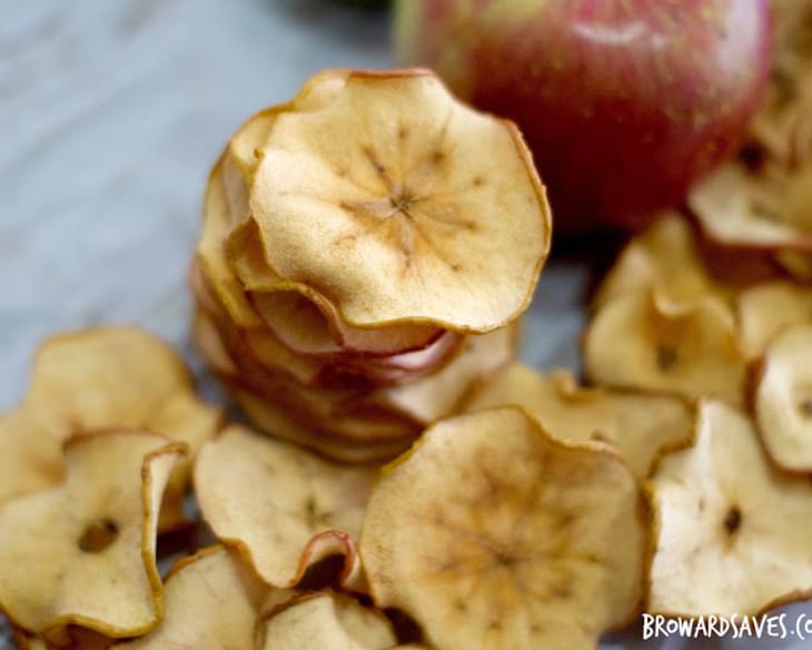 Homemade Crunchy Apple Chips