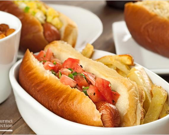 Grilled Salsa Dogs