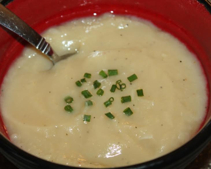 Crock-pot Potato and Leek Soup