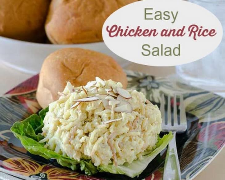 Easy Chicken and Rice Salad