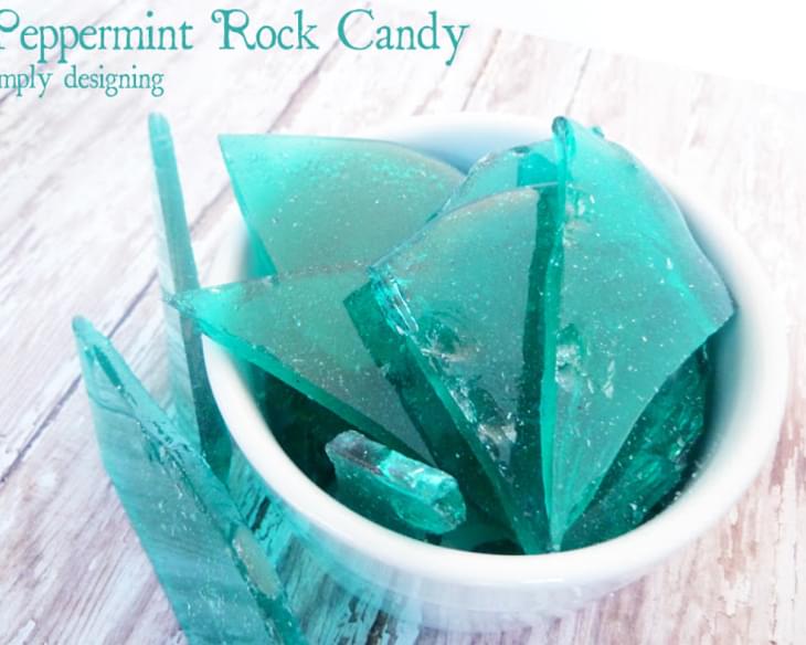 Peppermint Rock Candy