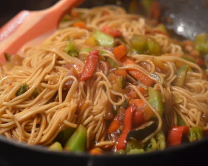 Spicy Vegetable Lo Mein