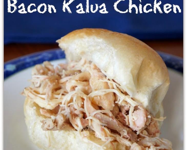 Slow Cooker Bacon Kalua Chicken