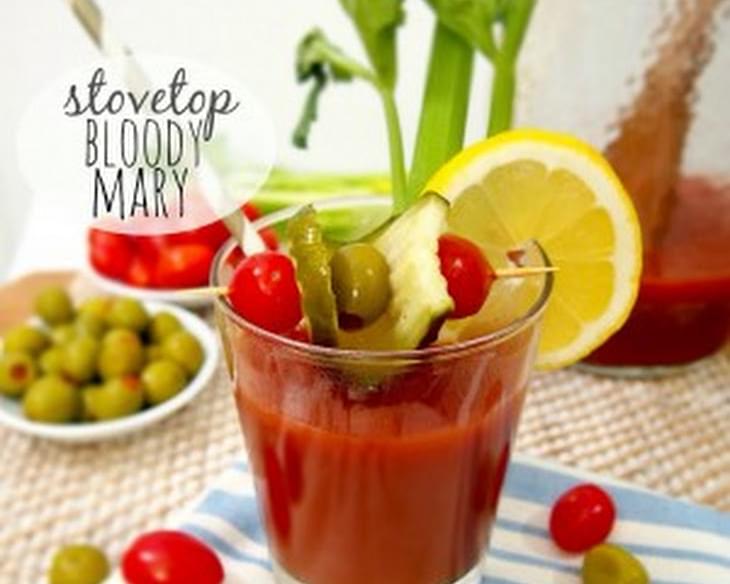 Stovetop Bloody Mary
