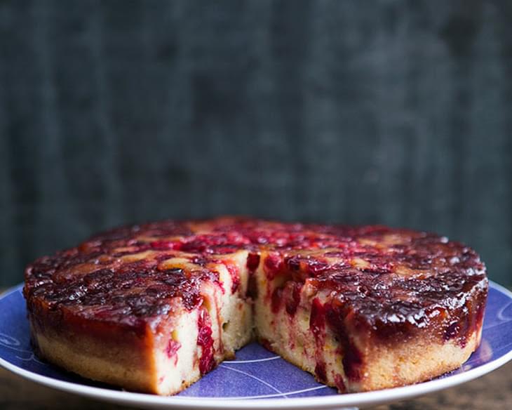 Cranberry Upside Down Cake Recipe