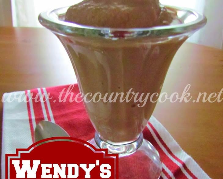 Copycat Wendy's Chocolate Frosty