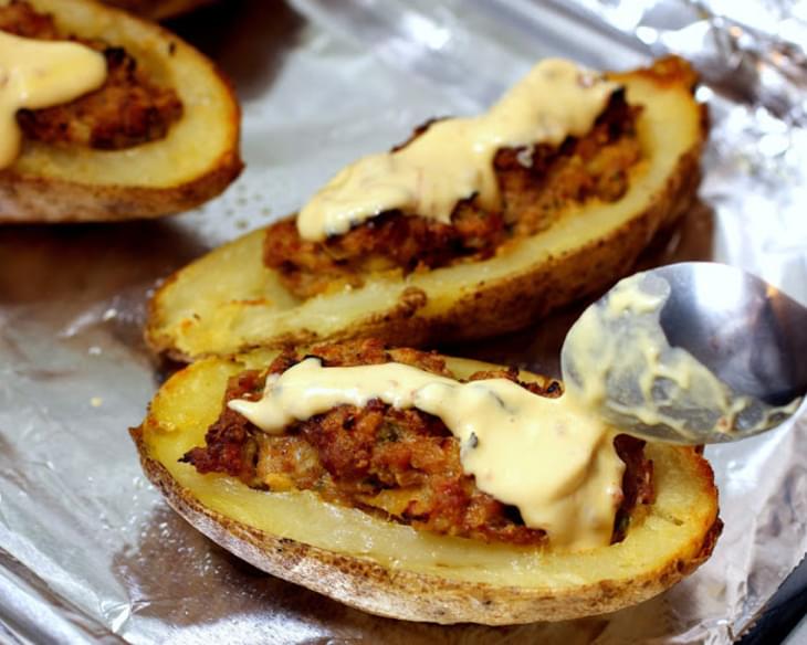 Sausage-Stuffed Potatoes