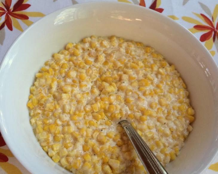 Cheesy Crocked Corn