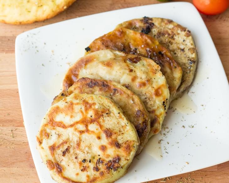 Honey Pan-Fried Eggplant