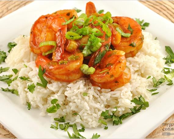 Shrimp with Curried Tomato Sauce