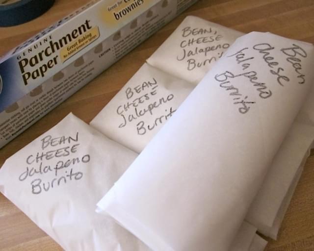 Freezer Burritos