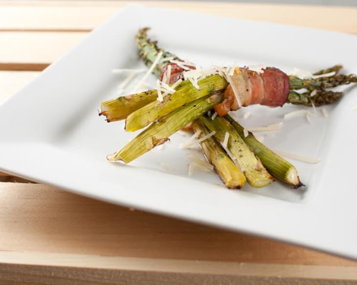 Grilled Asparagus with Bacon