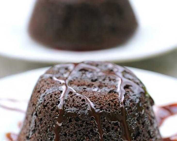 Healthy Chocolate Lava Cake
