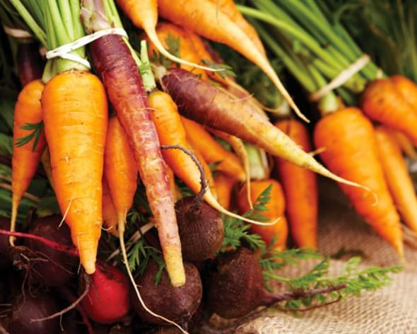 Salt-Baked Carrots & Beets