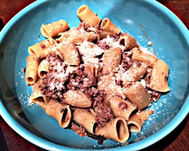Rigatoni With Chicken Livers