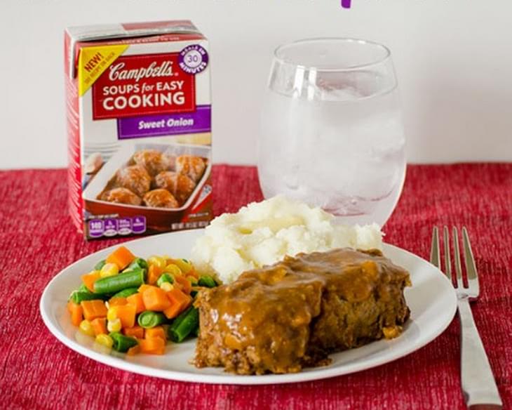 Meatloaf Express and Campbell's Soups for Easy Cooking